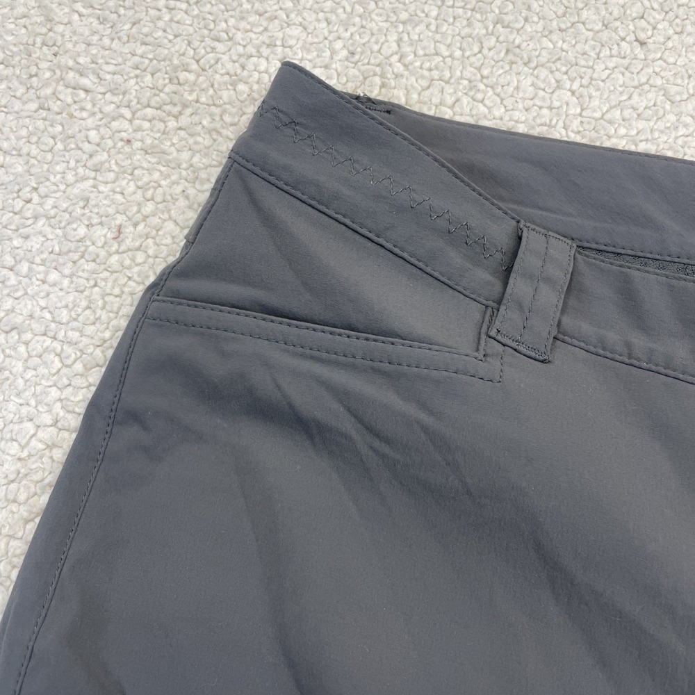 Eddie Bauer Travex Shorts Womens 4 Gray First Ascent Hiking Outdoor Active - Picture 5 of 10